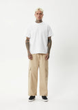 AFENDS Mens Atlas - Twill Cargo Pants - Taupe, MENS DENIM, AFENDS, Elwood 101