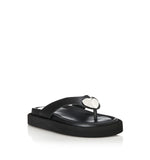 ALIAS MAE Womens Ana Leather Sandals - Black