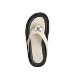 ALIAS MAE Womens Ana Leather Sandals - Bone