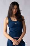 ARAMINTA JAMES Womens Mio Tank - Midnight Blue, WOMENS TEES & TANKS, ARAMINTA JAMES, Elwood 101