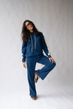 ARAMINTA JAMES Womens 1984 Hoodie - Midnight Blue, WOMENS HOODIES, ARAMINTA JAMES, Elwood 101