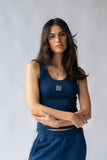 ARAMINTA JAMES Womens Mio Tank - Midnight Blue, WOMENS TEES & TANKS, ARAMINTA JAMES, Elwood 101