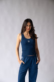 ARAMINTA JAMES Womens Mio Tank - Midnight Blue, WOMENS TEES & TANKS, ARAMINTA JAMES, Elwood 101