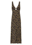 AUGUSTE THE LABEL Womens Iona Midi Dress - Black Eloise Ditsy Floral, WOMENS DRESSES, AUGUSTE THE LABEL, Elwood 101