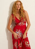 AUGUSTE THE LABEL Womens Yolanda Maxi Dress - Red