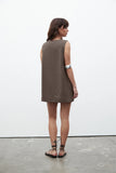 BAYSE BRAND Womens Skylar Dress - Chocolate