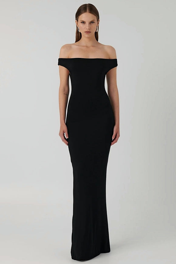 EFFIE KATS Womens Adalee Maxi Dress - Black