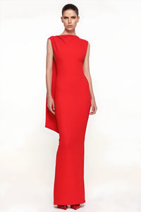 EFFIE KATS Womens Audrey Gown - Cherry Red, WOMENS DRESSES, EFFIE KATS, Elwood 101