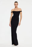 EFFIE KATS Womens Hayward Gown - Black, WOMENS DRESSES, EFFIE KATS, Elwood 101