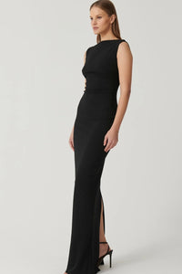 EFFIE KATS Womens Verona Gown - Black