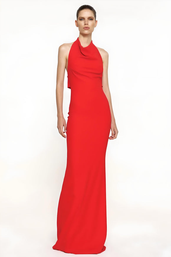 EFFIE KATS Womens Sydney Gown - Red