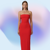 EFFIE KATS Womens Monroe Gown - Cherry Red, WOMENS DRESSES, EFFIE KATS, Elwood 101