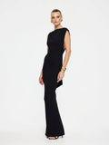 EFFIE KATS Womens Hayward Gown - Black, WOMENS DRESSES, EFFIE KATS, Elwood 101