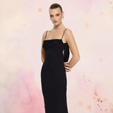 EFFIE KATS Womens Havilland Gown - Black