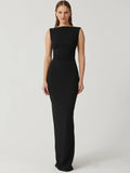 EFFIE KATS Womens Verona Gown - Black, WOMENS DRESSES, EFFIE KATS, Elwood 101