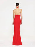 EFFIE KATS Womens Sydney Gown - Red