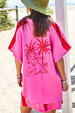 Pre Order HAMMILL & CO Womens Resort Beach Shirt - Pink