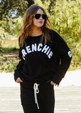 HAMMILL & Co Womens Frenchie Sweat Black