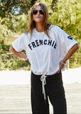 HAMMILL & Co Womens Frenchie Tee White