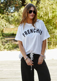 HAMMILL & Co Womens Frenchie Tee White