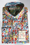 JOHN LENNON Mens Cruzon Long Sleeve Shirt - Multi