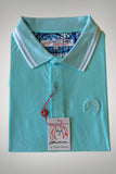 JOHN LENNON Mens Liam Polo Shirt - Turquoise