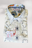 JOHN LENNON Mens Tiptree Short Sleeve Shirt - White