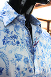 JOHN LENNON Mens Drake Paisley Shirt White, MENS SHIRTS, JOHN LENNON, Elwood 101