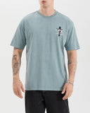 KISS CHACEY Mens Wendel Box Fit Tee Shirt - Pigment Lead