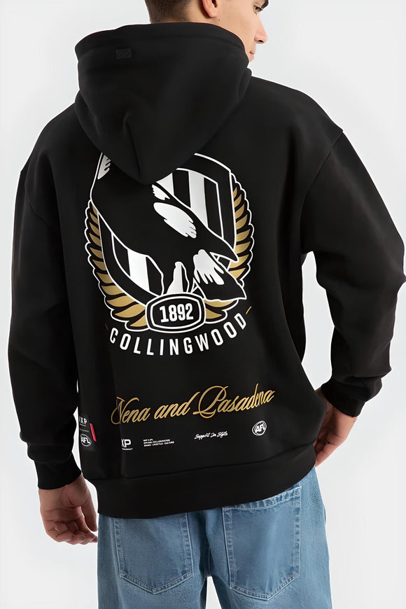 NXP x AFL Collingwood Magpies Season Hoodie - Jet Black