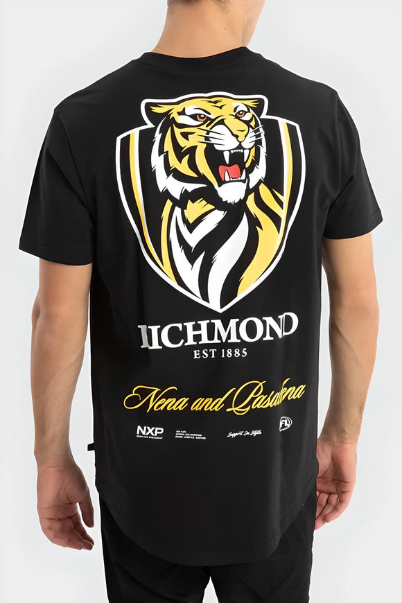 NXP x AFL Richmond Tigers Prime Tee - Jet Black