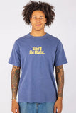 SKWOSH CLUB Mens She'll Be Right Regular Tee - Navy