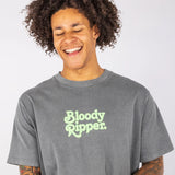 SKWOSH CLUB Mens Bloody Ripper Regular Tee - Charcoal