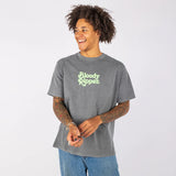 SKWOSH CLUB Mens Bloody Ripper Regular Tee - Charcoal