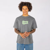 SKWOSH CLUB Mens Bloody Ripper Regular Tee - Charcoal