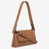 STATUS ANXIETY Womens Zenith Leather Bag - Camel