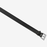 STATUS ANXIETY Womens Part Of Me Leather Belt - Black/ Silver, WOMENS BELTS, STATUS ANXIETY, Elwood 101