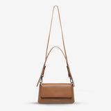 STATUS ANXIETY Womens Zenith Leather Bag - Camel