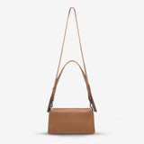 STATUS ANXIETY Womens Zenith Leather Bag - Camel