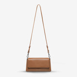 STATUS ANXIETY Womens Zenith Leather Bag - Camel