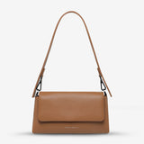 STATUS ANXIETY Womens Zenith Leather Bag - Camel