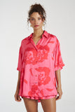 SUMMI SUMMI Womens Big Shirt - A Rose By Any Other Name