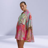 SUMMI SUMMI Womens Big Shirt - Dragon Blaze