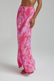 SUMMI SUMMI Womens Relaxed Maxi Skirt - Hibiscus