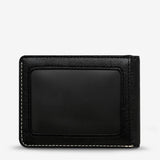 Status Anxiety MENS ETHAN LEATHER WALLET BLACK