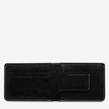 Status Anxiety MENS ETHAN LEATHER WALLET BLACK