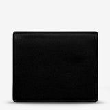 Status Anxiety MENS NATHANIEL WALLET BLACK LEATHER