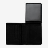 Status Anxiety MENS NATHANIEL WALLET BLACK LEATHER, MENS WALLETS, STATUS ANXIETY, Elwood 101