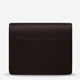 Status Anxiety MENS NATHANIEL WALLET CHOCOLOATE LEATHER