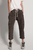 OneTeaspoon WOMENS BRONZE LEOPARD SHABBIES  DRAWSTRING JEANS, WOMENS DENIM, OneTeaspoon, Elwood 101